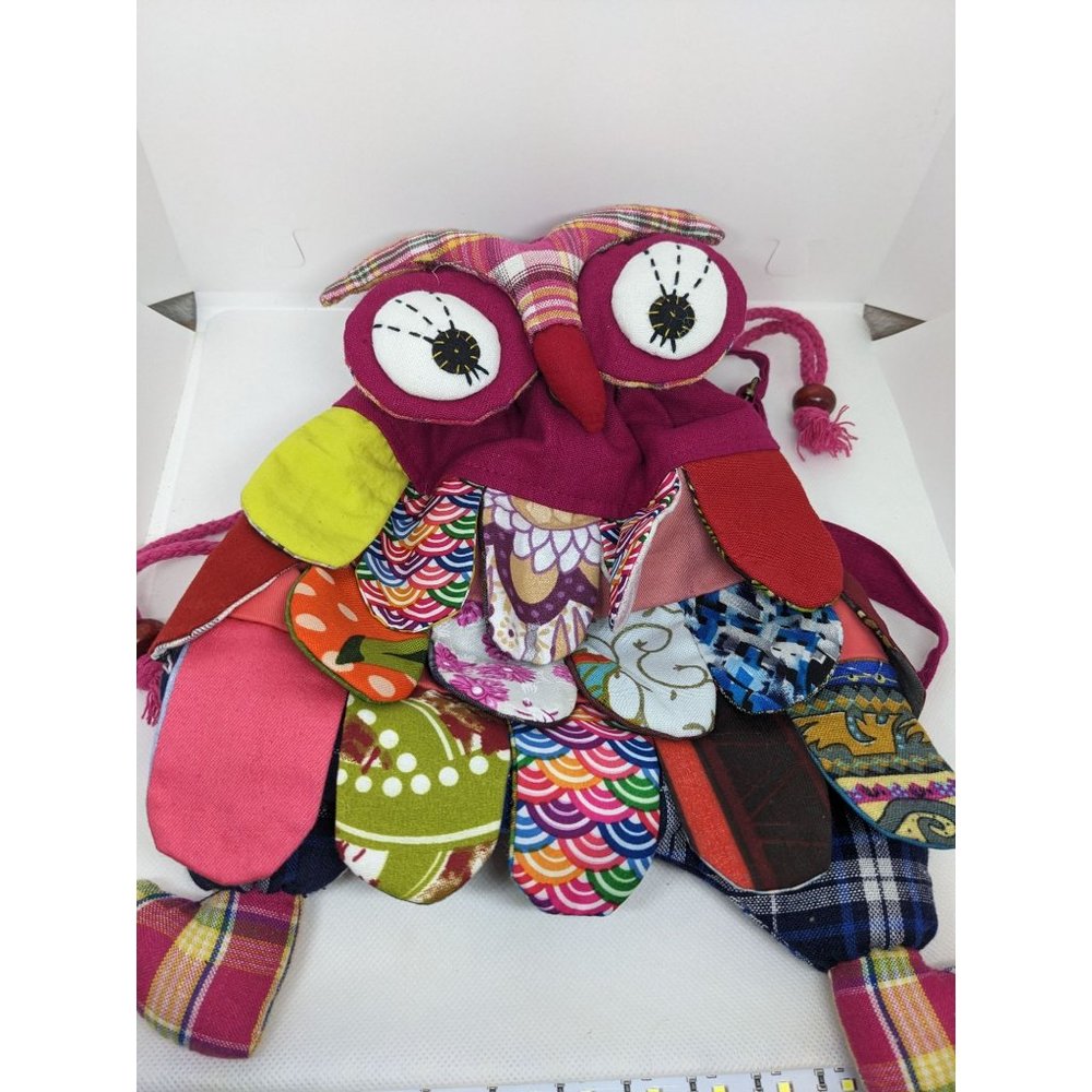 Cute Owl Backpack Small Colorful